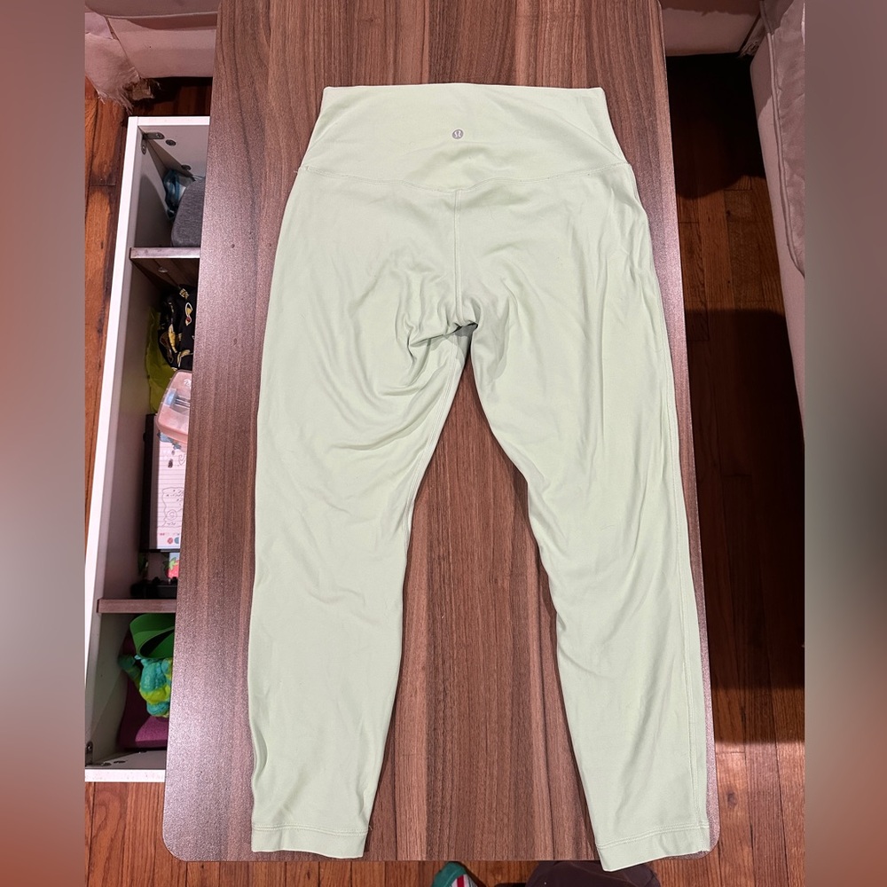 Lululemon Womens Light Green Leggings